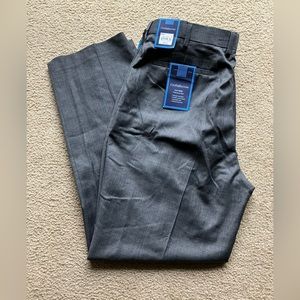 NWT Croft&Barrow men’s charcoal slacks 38X32
